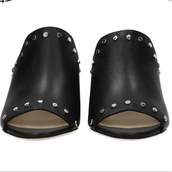 Jimmy Choo Myla Studded Mules 39.5 - Picture 4 of 7